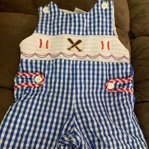 Baseball romper